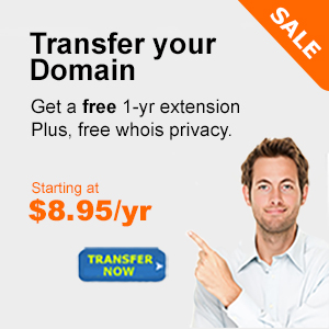 Transfer your Domain